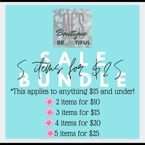 SALE!! 🛍️ MAKE YOUR OWN BUNDLE AND SAVE!🌸